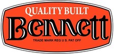 1937 Bennett Quality Build Gas Pumps NEW Sign: 28