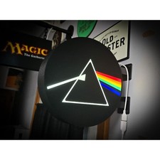 PINK FLOYD DSOM 9 Inch Light Box LED Sign 3D Printed Wall Decor Man Cave Garage picture