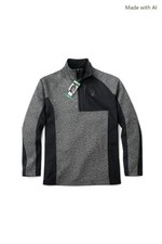 Spyder Men's XL Grey Black Bandit Pullover New NWT picture
