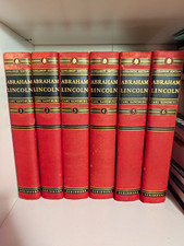 Carl Sandburg Abraham Lincoln Sangamon Edition Hardcover Boxed Set Vol 1-6 picture