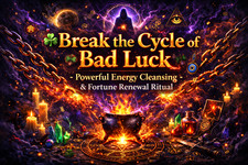🍀 Break the Cycle of Bad Luck – Powerful Energy Cleansing & Fortune Renewal Rit picture
