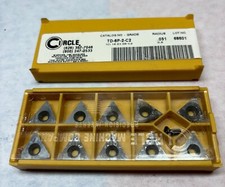 CIRCLE Carbide Inserts - TD-6P-2-C2 - Radius .031 - Qty. 10 - NEW picture