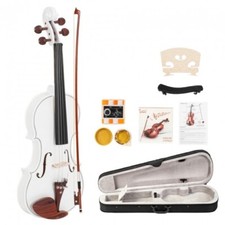 Glarry GV103 4/4 Spruce Panel Violin White picture