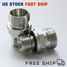 2Pcs Hydraulic Hoses Pipes Threads M14 - M16 Fittings Adapter Connector picture