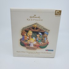 2006 Hallmark Peanuts That's What Christmas Is About All About Charlie Brown NIB picture