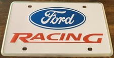 Vintage Ford Racing Booster License Plate Motorsports FOMO Motorsport picture