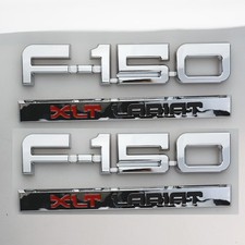NEW Fits 87-91 F150 XLT Lariat Fender Badge LH+RH SPORT APPEARANCE SET OF 4 picture