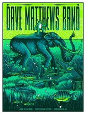 Dave Matthews Band June 27 2026 Ruoff Music Center Noblesville IN Concert Poster picture