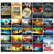 James Patterson Private Series Books 1 - 15 Collection Set (Private, London,... picture