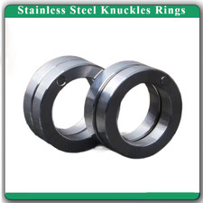 Set For Men Jewelry Stainless Steel Knuckles Rings Rotatable Foldable Ring picture