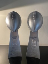Philadelphia Eagles Super Bowl Trophy Replica Set LII LIX 14