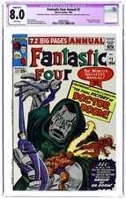 Fantastic Four Annual #2 CGC 8.0 RESTORED 1964 3899918003 picture