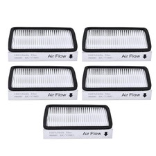 Five Pack For Kenmore EF-2 86880 Exhaust Vacuum HEPA Media Filters Replacement picture