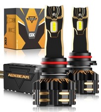 AUXBEAM GX SERIES 9005 HB3 LED HEADLIGHT BULBS 6500K WHITE CANBUS 25000LM 120W picture