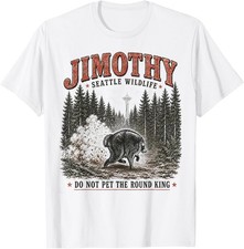 Funny Jimothy Viral Raccoon Shirt Unisex T-Shirt picture