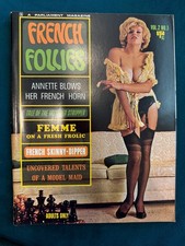 FRENCH FOLLIES Vol 2 No 1 Parliament Vintage Pinup Glamour Magazine $1.50 picture