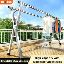 NEW Foldable Clothes Drying Rack, Suitable For Indoor And Outdoor Use, Foldable picture