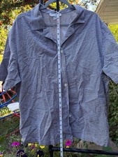 c.o. Daniels Women's 2X Short Sleeve Button-Up Shirt picture