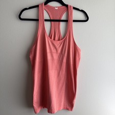 Lululemon Swiftly Tech Racerback Tank Top 2.0 Sunny Coral / Sunny Coral Size 8 picture