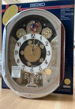 Seiko Melodies in Motion Collector's Edition Swarovski Crystal Clock 2007 IN BOX picture
