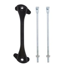 Battery Tray Hold Down Clamp & J Bolts For 1970-1977 Ford Bronco & 1965-72 Truck picture