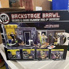 WWF Backstage Brawl Crash & Bash Playset - NEW - SEALED picture