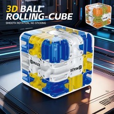 Puzzle Maze Cube,Large Labyrinth 3D Puzzle Maze Cube,Engaging Brain Teaser Toy* picture