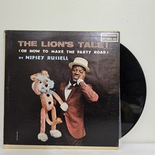 comedian NIPSEY RUSSELL The Lion's Tale 1960 Vinyl LP  Humorsonic Records NR 705 picture
