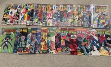 Peter Parker The Spectacular Spider-Man 33 Comic Lot 17-115 Cloak & Dagger Angel picture