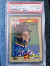 1987 Topps - All-Star Dwight Gooden #603 TM Symbol on Front picture
