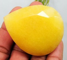 CERTIFICATE Incl.* Huge 296.50Ct TearDrop Shape Natural Yellow Sapphire Gemstone picture
