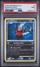 Darkrai #4/106 Holo Great Encounters Pokemon 2008 PSA 9 picture