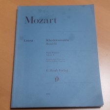 Mozart Klaviersonaten Band II Urtext Sheet Music Piano Sonatas Vol. 2 Henle picture