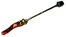 Vintage No Logo Salsa Front Flip Off Quick Release Skewer- Rasta Colors -  100mm picture
