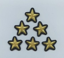 U.S. Civil War CONFEDERATE OFFICER Rank Insignia Badges TOP QUALITY Set of Six picture