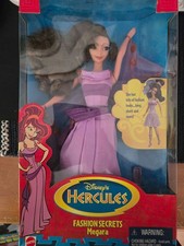 Mattel Disney's Hercules Fashion Secrets Megara Doll 1996 Vintage Sealed New picture
