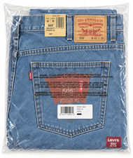 new Levi’s 505 Regular Fit Straight Leg jeans, size 42×30 picture