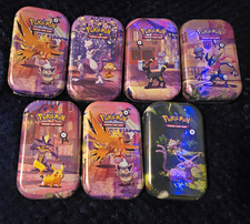 Mini Tins Lot 7 Pokemon 30th Aniversario picture