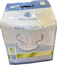 Premium Adult Diapers - Ultimate Comfort and Protection - Size M 10 pcs per pack picture
