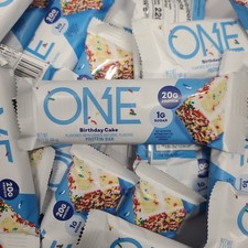 ONE Protein Bars - Birthday Cake - Lot of 72 -  picture