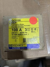 QO3100 - Square D 100 Amp 3 Pole Circuit Breaker NEW IN BOX picture