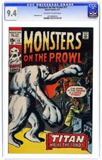 Monsters on the Prowl #11 CGC 9.4 1971 0710093010 picture
