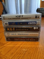 Cassette tape lot of five. Rap/Hip hop picture