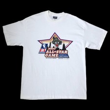 Vintage 2001 IHL All-Star Game Chicago Wolves Minor League Hockey T-Shirt XL picture