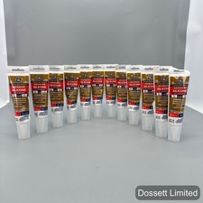12-GE Advanced Silicone Kitchen & Bath Clear 100% Waterproof Caulk Sealant 2.8oz picture