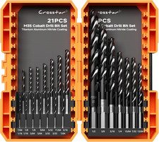 M35 Cobalt Drill Bit Set for Hardened Metal & Stainless Steel picture