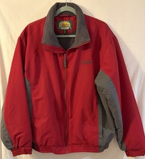 Vintage Men’s Cabela’s Outdoor Windbreaker Light Fleece-Lined Jacket Size L picture