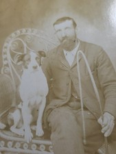 Antique 1890s Cabinet Card Photo 