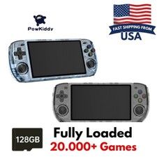 New 2024 Powkiddy RGB10MAX3 Retro Handheld Game Console 128GB Linux System picture