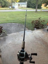 G.Loomis GL2 CR721 Bass Rod - Excellent Condition G Loomis With Quantum Reel picture